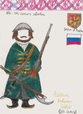 Russian Streltsy sketch (repost) 
