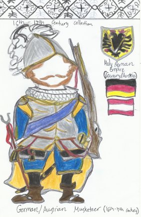 Germany/Austria- German heavy infantry soldier