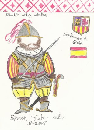 Spain- Spanish infantry soldier