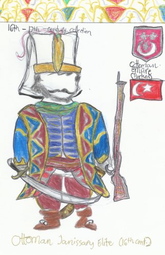 Turkey- Ottoman elite Janissary