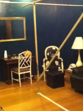 the start of setting up