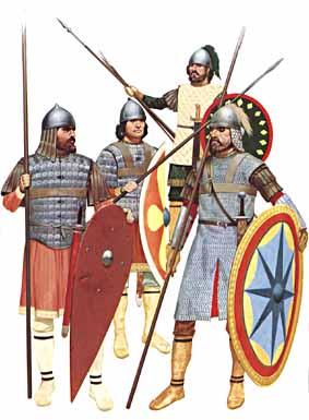 early Byzantine army units 