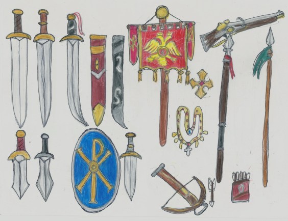 Byzantine weapon set part2