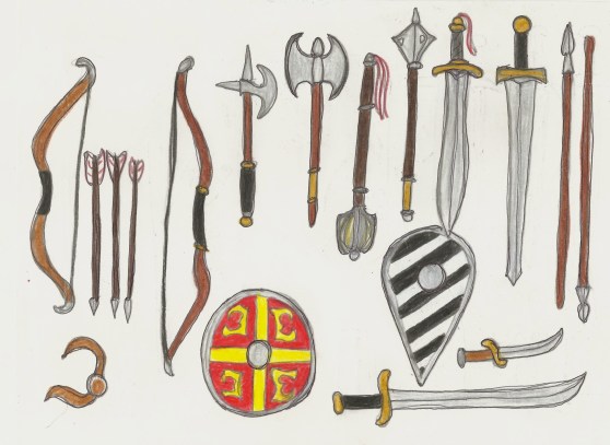 Byzantine weapon set part1