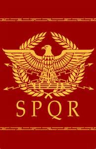 The Roman army standard 