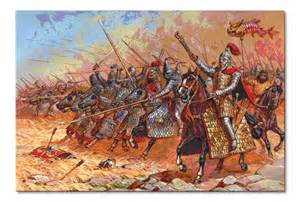 Parthian cavalry at battle