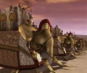 Parthian war elephants
