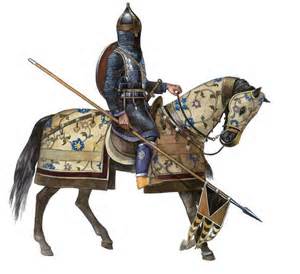 Sassanid cavalry man
