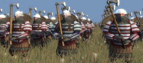 Varangians at battle 