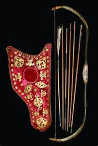 Ottoman Turkish bow and arrows 