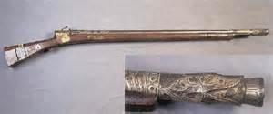 Ottoman rifle close-up