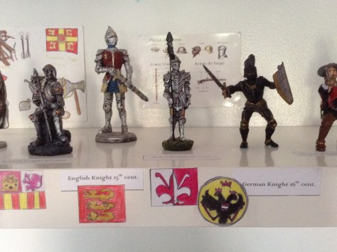 Spanish Knight, English Knight, Italian Knight, German Knight 