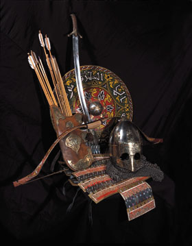 Early Russian weapon samples 