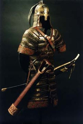 Russian light cavalry armour 