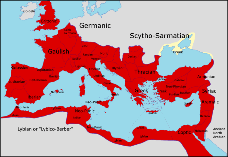 800px-Roman_provincial_languages_150CE