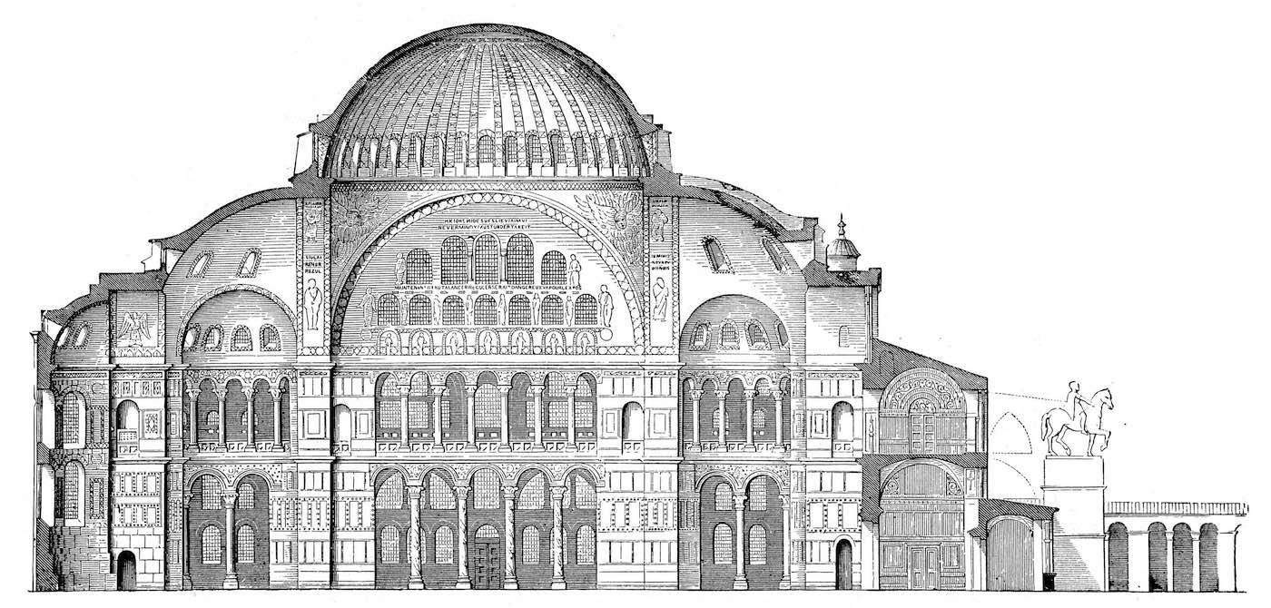 Hagia-Sophia-Laengsschnitt2-1