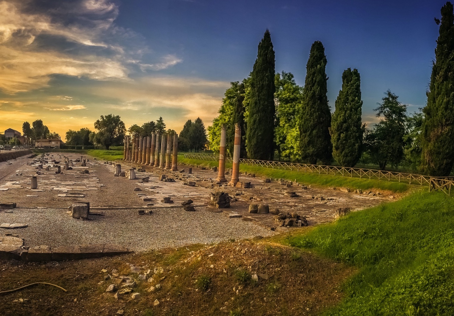 Roemische-Ruinen-in-Aquileia