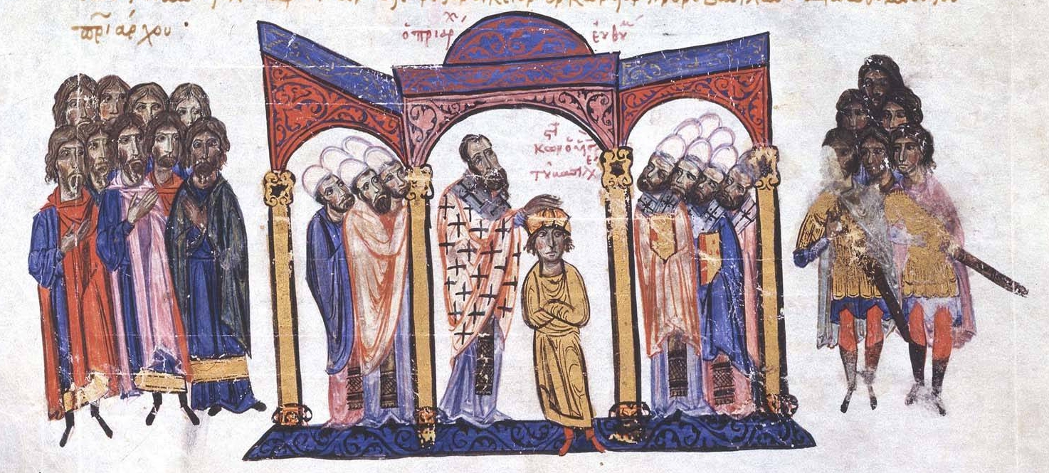 Coronation_of_Constantine_VII_as_co-emperor_in_908