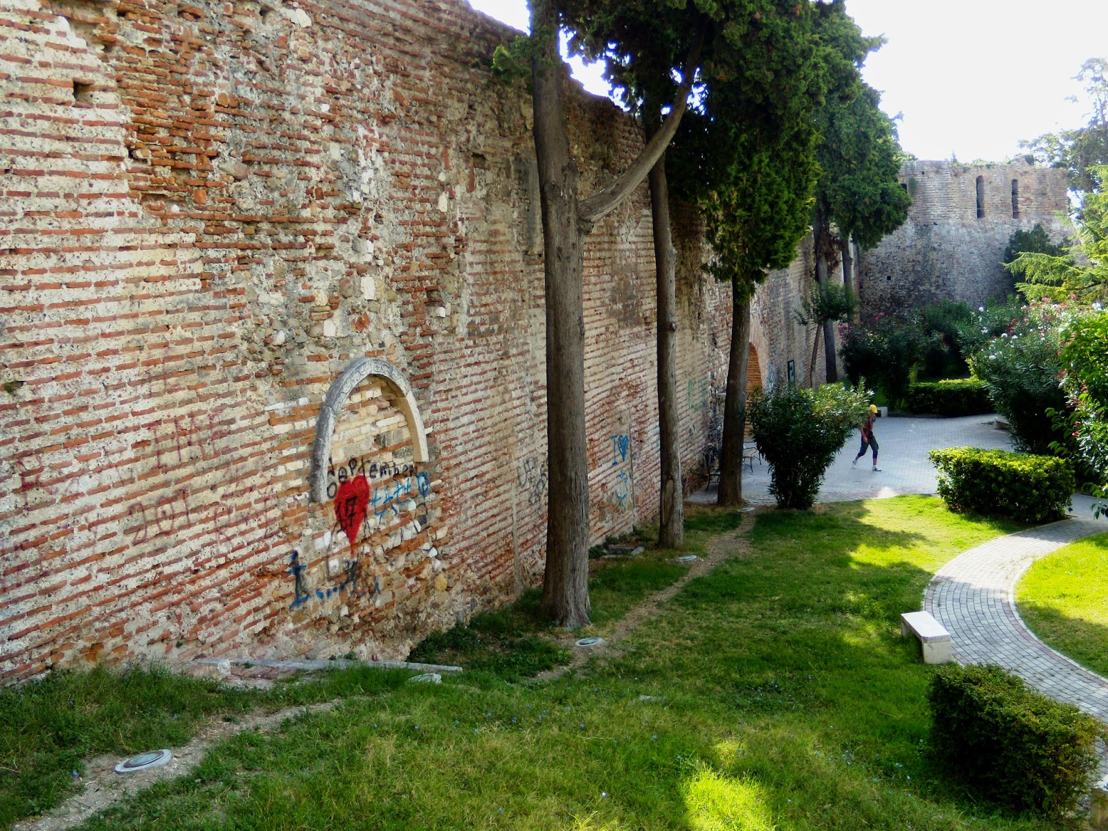 591 Durres Byzantine City Wall 5cAD